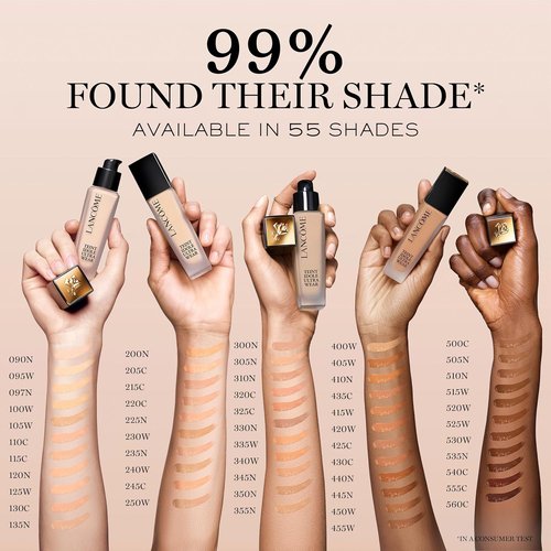 Lancôme Teint Idole Ultra Wear Foundation - Longwear, Medium-Full Coverage, Waterproof, Natural Matte Finish