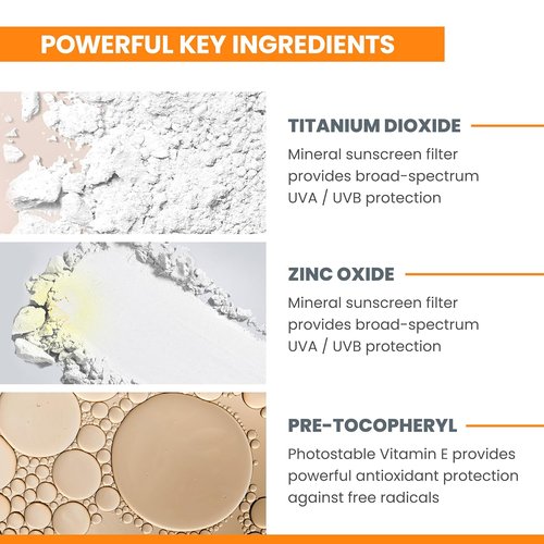 Avène High Protection Tinted Compact - Mineral Sunscreen with SPF 50+ | Water-Resistant & Non-Greasy