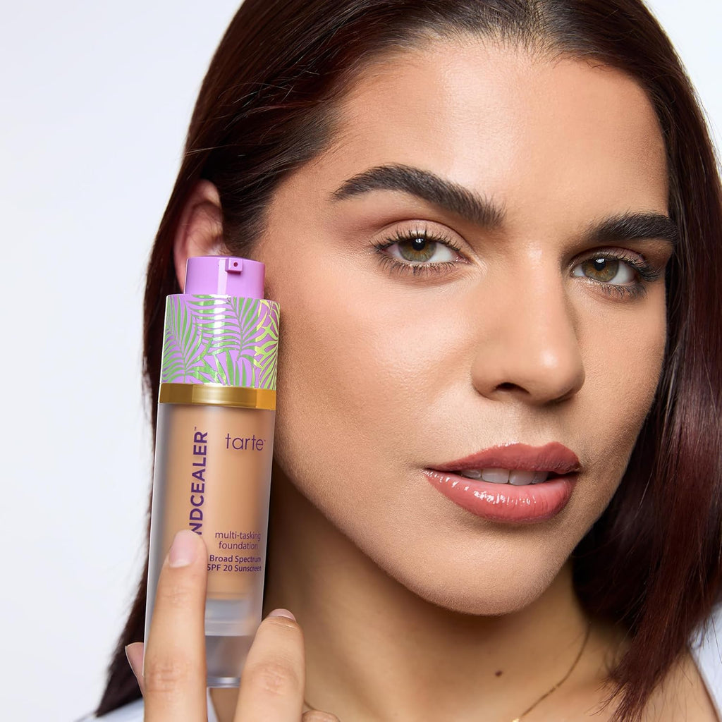 Tarte Babassu Foundcealer Dewy Foundation - SPF 20 Sunscreen & Concealer in One, Vegan, Radiant Coverage