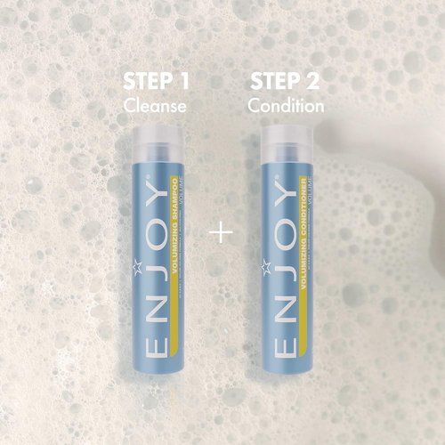 **Enjoy Volumizing Conditioner - Lightweight Moisture & Body for Fine Hair, pH 4.5–5.5, 10.1 Fl Oz**