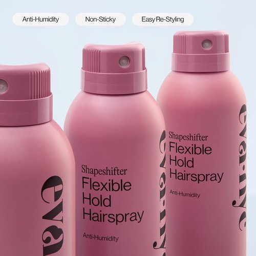 Eva NYC Flexible Hold Hairspray - Non-Sticky, Anti-Humidity Formula - Infused with Vitamin E - 8.3 oz