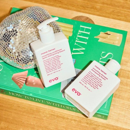 EVO Mane Tamer Smoothing Conditioner - Strengthens, Softens, and Reduces Frizz for Shiny Hair