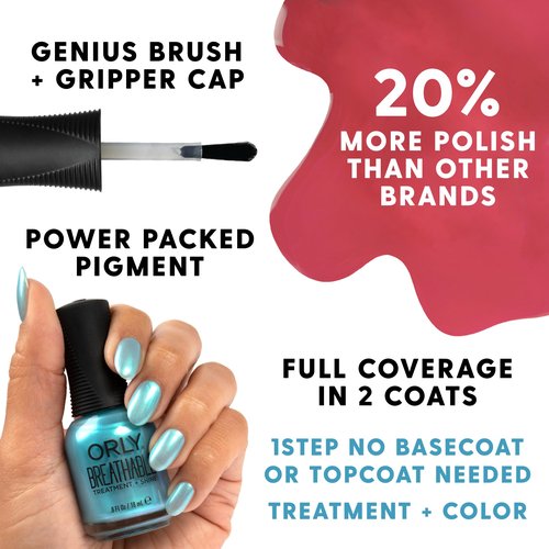 Orly Nail Polish Breathable Fall/Holiday Collection Spice it Up | Nail Colors for Fall and Winter (Yam it Up)