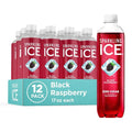 Sparkling Ice Black Raspberry Sparkling Water - Zero Sugar, Low Calorie, Vitamins & Antioxidants | 17 fl oz Bottles (Pack of 12)