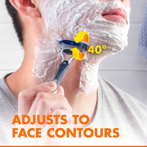 Gillette Sensor5 Men's Disposable Razors, 2 Count