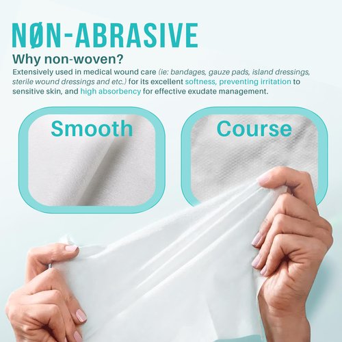 EVERLIT CARE Saline Wipes | 80 Pcs Sterile Wet Towelettes Formulated for Sensitive Skin | Nose, Piercing Aftercare, Baby & Kids | No-sting Alcohol-Free Wipes with Aloe Vera | 6" x 8" Extra Large Sheet
