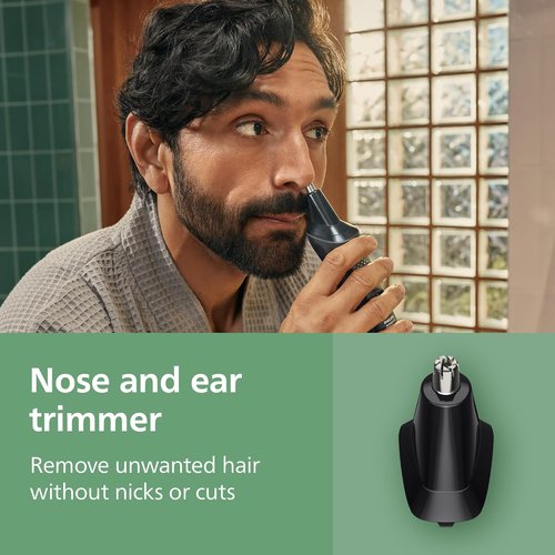 Philips Norelco Trimmer MG3919/50 - 13-in-1 Beard Styler & Hair Clipper with 9 Length Settings