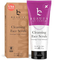 Skiennix Facial Scrub Exfoliator - Gentle Organic Face Wash for Sensitive & Acne-Prone Skin | 2 Fl Oz