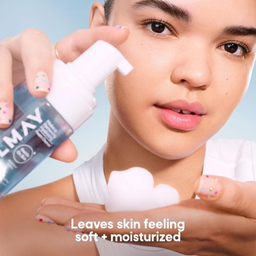 Almay Foam Away Makeup Remover - Gentle Hypoallergenic Face Cleanser | Vegan & Cruelty-Free, 2.87 fl oz