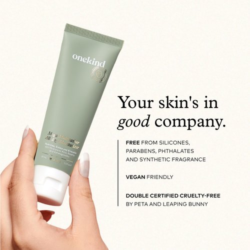 Onekind Mega Multitasker All-Day Moisturizer, Hydrating Face Cream with Hyaluronic Acid and Glycerin, Fragrance-Free Anti-Aging Moisturizer for Sensitive & Mature Skin, Clean Skincare, 1.7 oz
