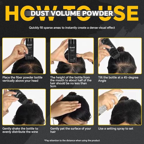Skiennix Hair Texturizing Powder - Volumizing & Texturizing for Short to Medium Hair | 25g