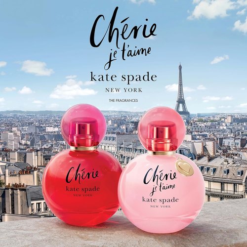 Kate Spade New York Cherie Je T'aime Eau de Parfum Gift Set - 3 Piece with Lotion & Purse Spray