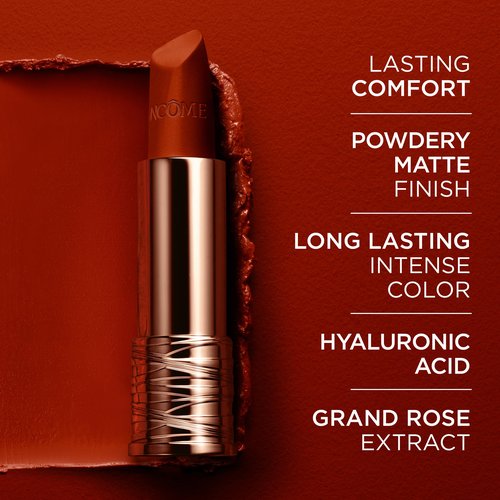 Lancôme L'Absolu Rouge Drama Matte Lipstick - Bold Matte Finish - Lasting Comfort & Hydration - 221 Dramatised Nude