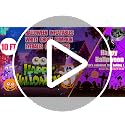 10FT Halloween Inflatable Ghost Pumpkin Eyeballs Cat Banner Outdoor Decoration