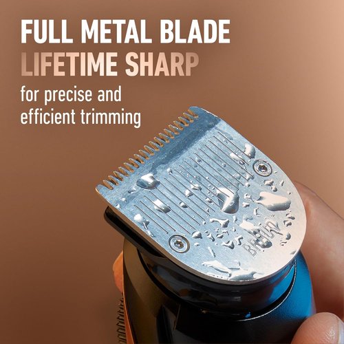 King C. Gillette Beard Trimmer PRO - Cordless Design with 40 Length Settings & Accessories Included