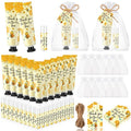 Dansib 24 Sets Honey Hand Cream and Lip Balm Gift Bee Themed Baby Shower Party Favor for Guest Thank You for Bee-ing Travel Size Hand Lotion and Lip Balm Bulk Honey Baby Shower Birthday Party Supplies