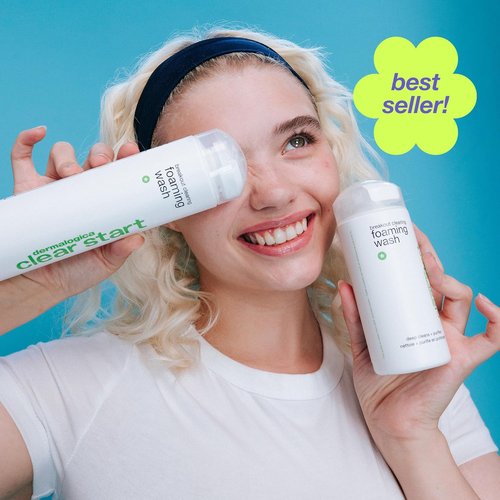 Dermalogica Clear Start Foaming Acne Wash - Salicylic Acid & Tea Tree Oil for Clear Skin | 8.4 oz