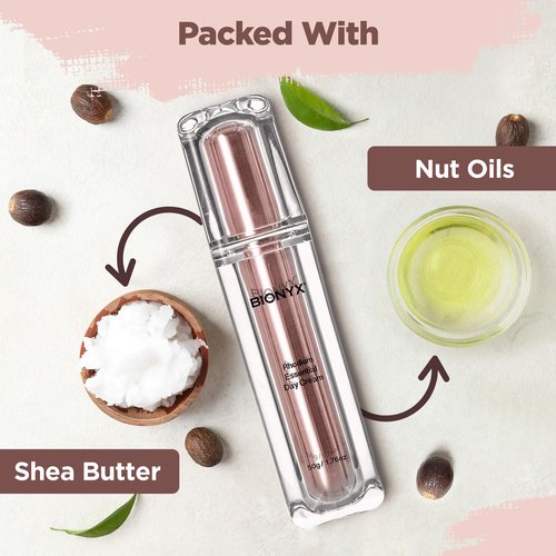 Bionyx Rhodium Essential Day Cream for Women - Contains Colloidal Platinum and Shea Butter - Hydrating Face Moisturizer for All Skin Types - 1.76 Fl. Oz.