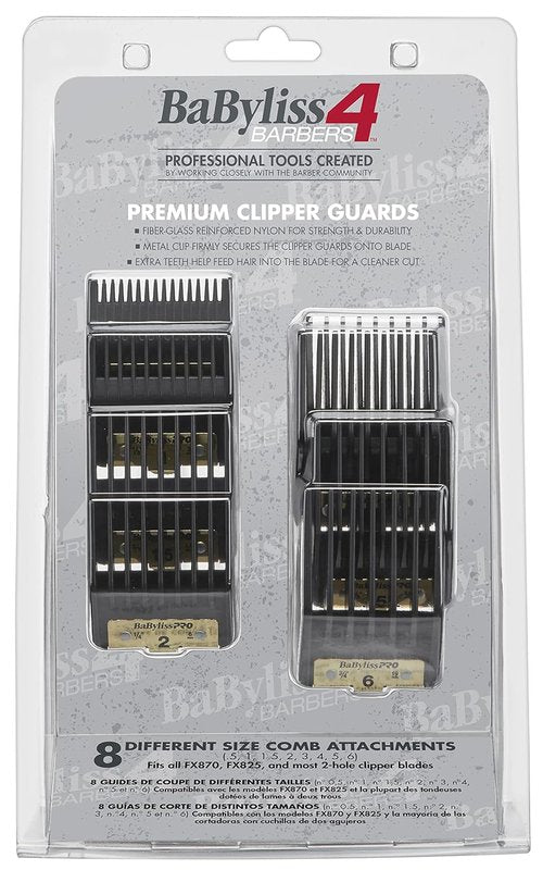 BaBylissPRO Clipper Guards - Precision Fit Hair Cutting Accessories | Durable & Easy to Use