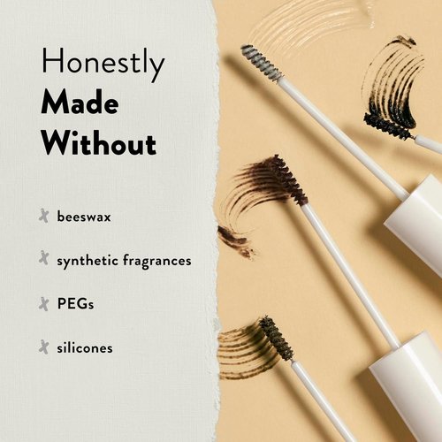 Honest Beauty Brow Gel - Fuller Looking Brows with Castor Oil & Red Clover Extract | EWG Verified, Vegan, 0.05 fl oz