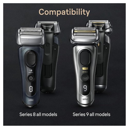 Braun Powercase for Electric Razors - Portable Shaver Case for Series 9 Pro & 8 | Charges Up to 6 Weeks