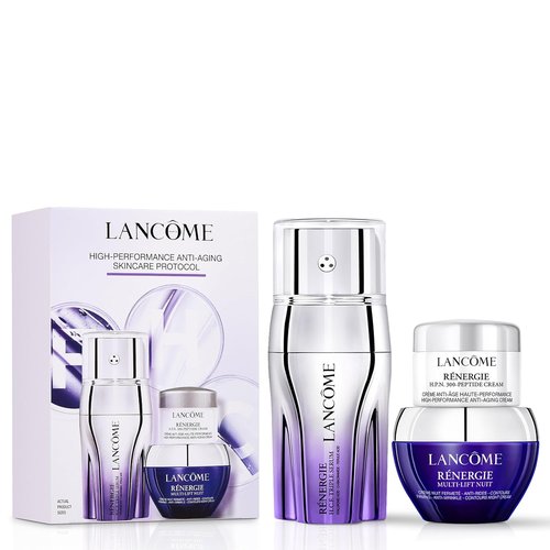 Lancôme Rénergie Discovery Gift Set - Limited Edition with H.C.F. Triple Serum & Night Cream - Anti-Aging Essentials