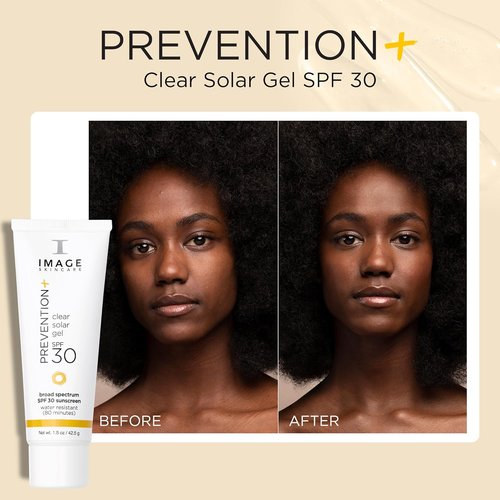 IMAGE Skincare Prevention+ Clear Solar Gel SPF 30 Sunscreen - Broad Spectrum, Weightless Finish, 1.5 oz