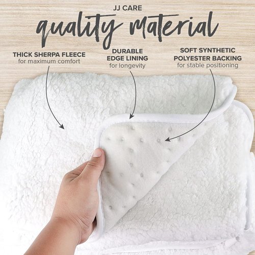 JJ CARE Massage Table Warmer - Digital 5 Heat Control Fleece Pad | 31"x71", Detachable 12 FT Cord, Overheat Protection