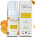 Sissy Kay Kids Foaming Face Wash for Boys, Girls - Natural Face Wash For Kids - Gentle Honey Cleanser With Vitamin C & Vitamin E -Tear Free For Sensitive Skin - Honey - 100 ml