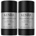 Kenra Professional Style Control Stick 22 |Hair Wax |Smooth, Sleek Styles |Long-Lasting Hold, Frizz Control, & Humidity Resistance |Sweat-Resistant Hold |Safe for Skin, Scalp & Edges |1.8 oz (2-Pack)