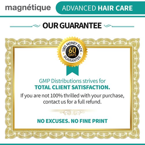 Magnetique Hair Growth -Promotes Stronger, Longer, Healthier Hair - GMO Free with Natural Ingredients
