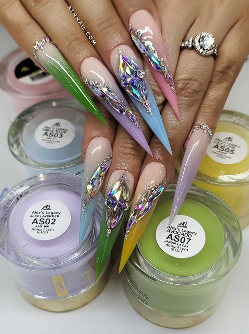 ATN Nail NEW Diamond Top Coat 15ml – No Wipe Gel Top for Mirror Shine & Long-Lasting Nails, LED/UV Curing, Professional Finish