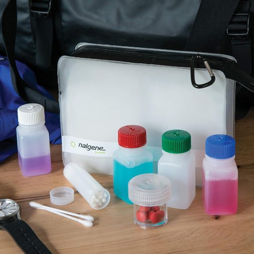 Nalgene Travel Kit - Compact Clear Design for Easy Packing | Perfect for On-the-Go Adventures