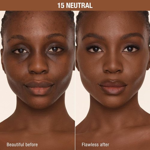 Charlotte Tilbury Airbrush Flawless Matte Foundation - Full Coverage Liquid Makeup for Natural-Matte Finish - Waterproof & Transfer Resistant