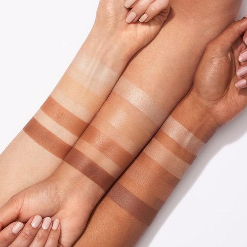 e.l.f. Contour Palette - Customizable 4 Shades for Sculpting & Brightening | Light/Medium, 0.56 Oz
