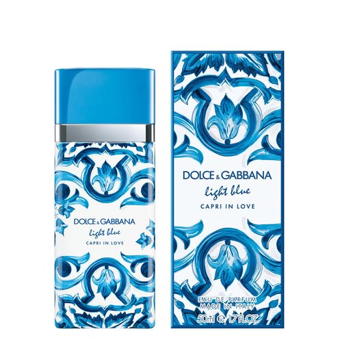 Dolce&Gabbana Light Blue Capri in Love - Women's Eau De Toilette Spray, 3.3 Fl Oz