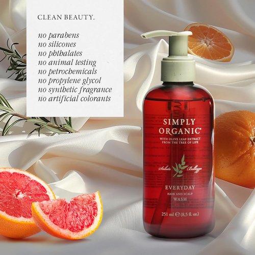 **Skiennix Hair & Scalp Wash Shampoo - All-Natural, Cruelty-Free Formula with Organic Sage & Lime | 251ml**