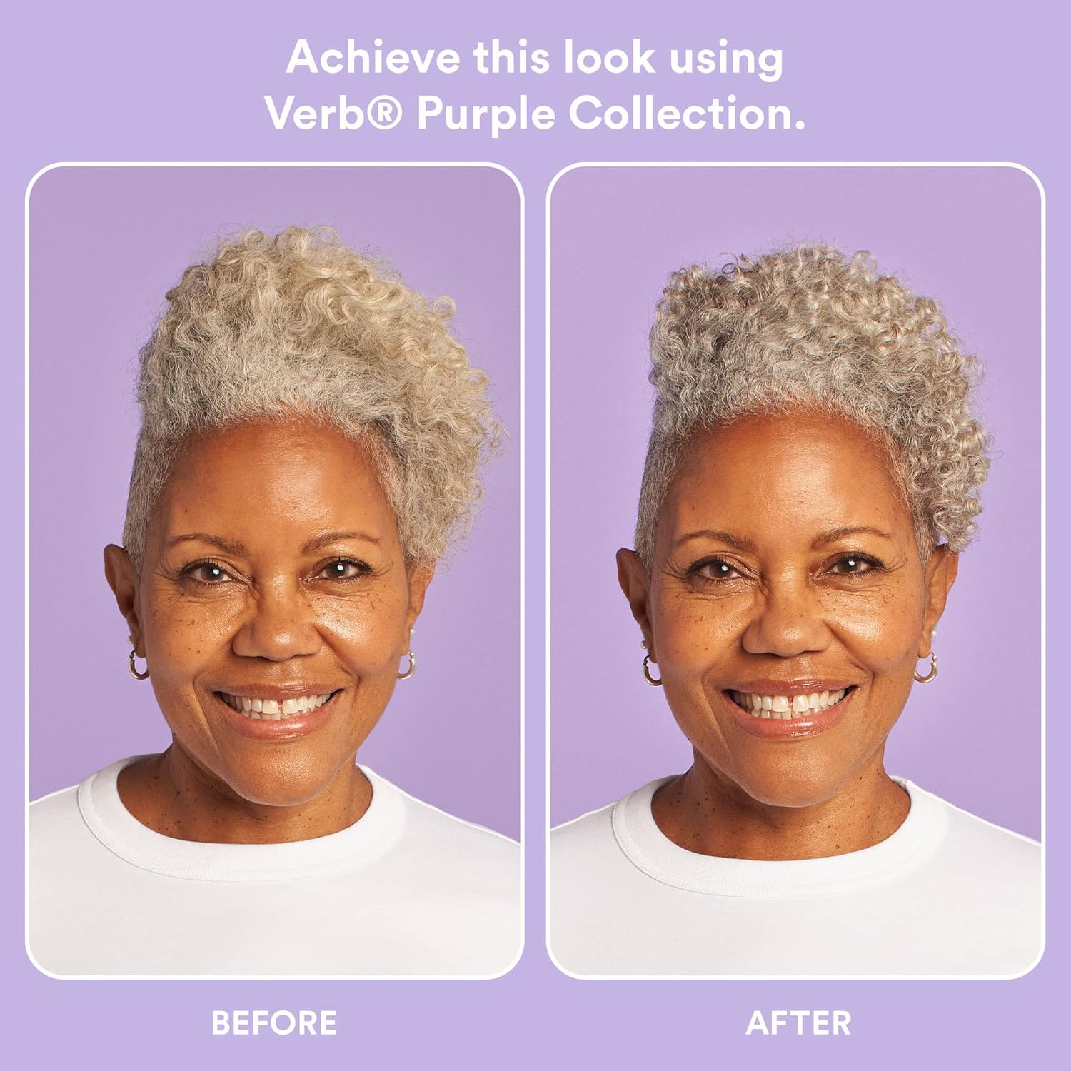 VERB Purple Shampoo - Vegan Toning Shampoo for Blonde, Grey & Silver Hair - Sulfate & Paraben Free
