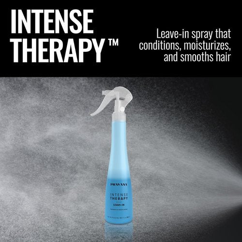 Pravana Intense Therapy Leave-In Conditioner Spray - Hydrating Detangler for All Hair Types | 10 Fl Oz