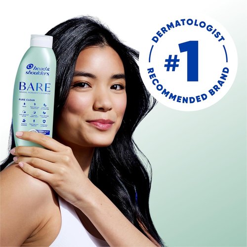 Head & Shoulders Anti-Dandruff Shampoo - BARE Soothing Hydration for Dry Scalp Relief | 13.5 fl oz