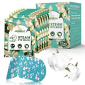 Skiennix 16-Pack Steam Eye Masks - Jasmine Warm Compress for Tired Eyes & Dark Circles | Travel-Ready Relief
