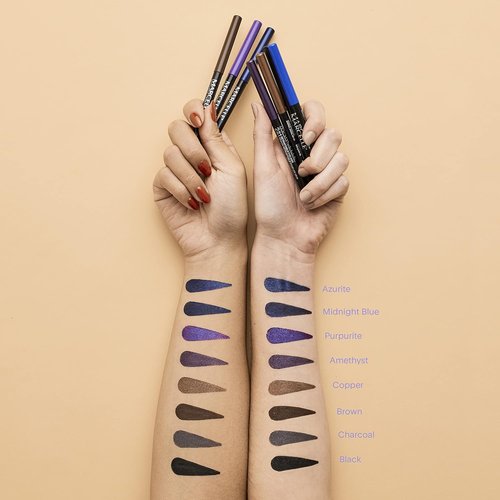 Marcelle 2-in-1 Retractable Eyeliner - Copper, Waterproof & Easy-To-Smudge, 12-Hour Wear, Hypoallergenic
