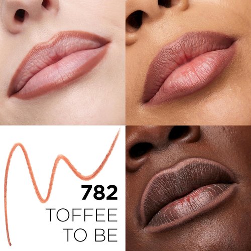 L'Oreal Paris Colour Riche Lip Liner Pencil - Creamy Formula with Omega 3 & Vitamin E | 782 Toffee To Be