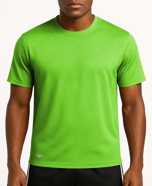 American Heaven Men's Short Sleeve Workout Crew Neck T-Shirts - Dry Fit Athletic Gym Tops | Multi-Color Packs