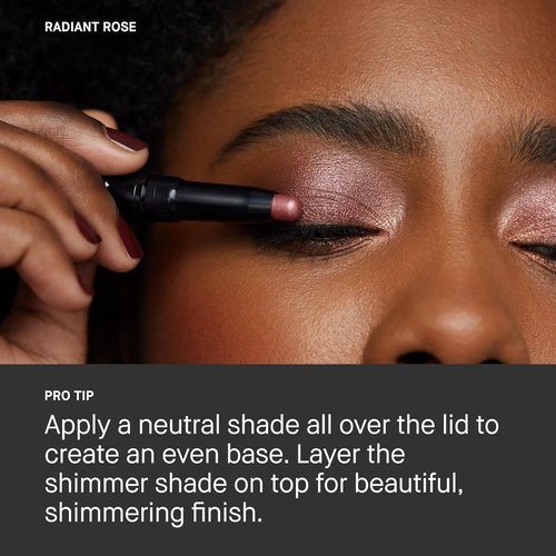 Bobbi Brown Dual-Ended Cream Eyeshadow Stick - 24-Hour Long-Wear Formula | Effortless Application, 0.06 Ounce