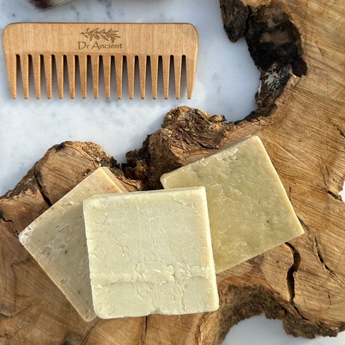 Dr.Ancient Donkey Milk Soap Bar Organic Natural Traditional Handmade Antique - Anti Ageing, Moisturizer - Absolutely No Chemicals! Pure Natural Soaps! 5 Ounce (Pack of 4)