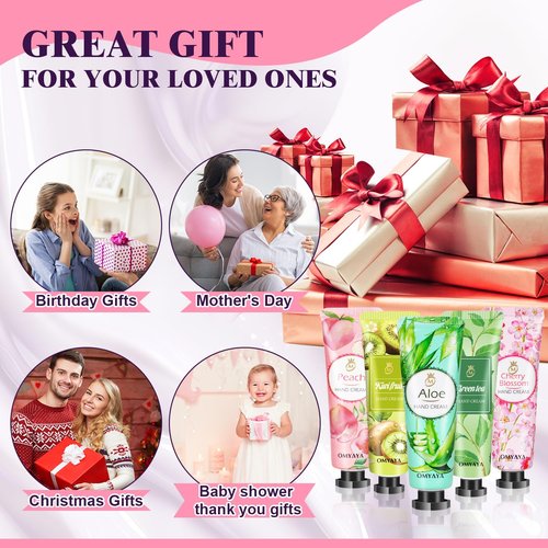 KIYTARBOO 120 Pack Bulk Lotion, Teacher Appreciation Gifts, Mini Hand Cream Gift Set, Travel Size Lotion, Hand Cream for Dry Cracked Hands, Bulk Valentine's Day Gifts for Adults Women Nurse Coworkers