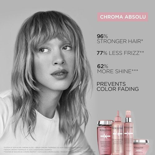 Kerastase Chroma Absolu Shampoo & Conditioner Set | Hydrates & Protects Color-Treated Hair - Glycerin & Hyaluronic Acid