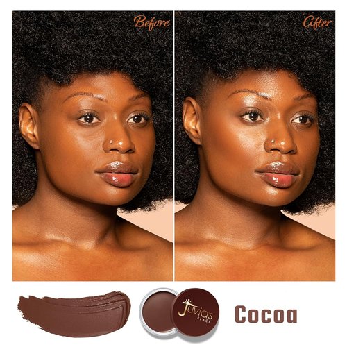 Juvia's Place Bronzed Cream Bronzer - Cocoa | Buildable & Blendable Sun-Kissed Glow Makeup Pot