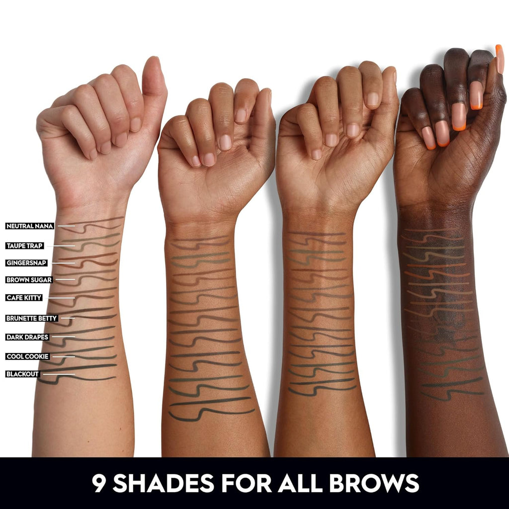 Urban Decay Brow Blade 2-in-1 Eyebrow Pen & Waterproof Pencil - Smudge-Proof, 24HR Wear, Define & Fill - 0.01 oz